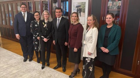 Hikmət Hacıyev və Alison Huker strateji tərəfdaşlığı müzakirə etdi