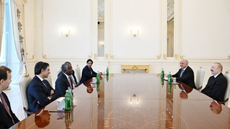 Prezident "Global Infrastructure Partners" şirkətinin baş icraçı direktorunu qəbul etdi