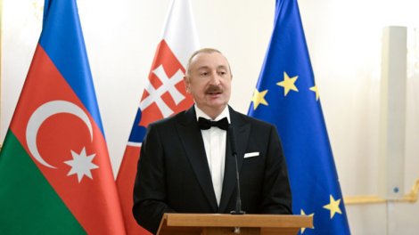 Prezident: Azərbaycanla Slovakiya əsrlər boyu böyük imperiyaların tərkibində olub