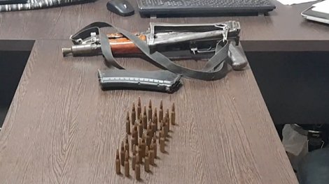 Polis 14 avtomat aşkarladı