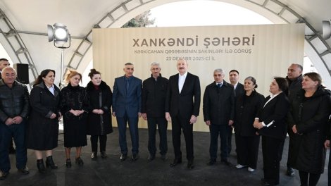 Prezident Xankəndiyə səfər edib - YENİLƏNİB