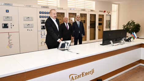 "Xankəndi-1" elektrik yarımstansiyası istismara verildi - YENİLƏNİB