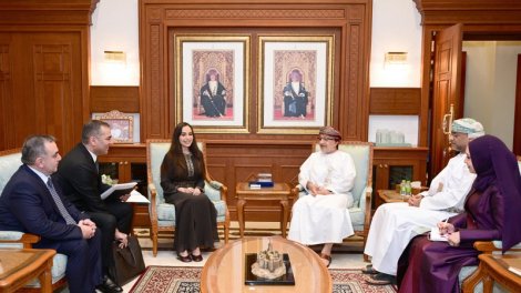 Leyla Əliyeva Omanda səfərdədir - FOTO