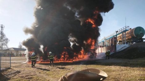 Qazaxda yanacaq daşıyan avtomobildə yanğın: Ölən var - FOTO/VİDEO