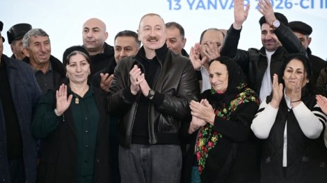 İlham Əliyev Ağdərə sakinləri ilə görüşündən paylaşım etdi