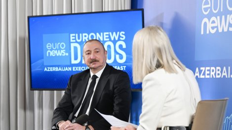 Prezident "Euronews"a müsahibə verdi - FOTO
