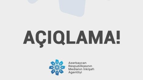 MEDİA-dan açıqlama