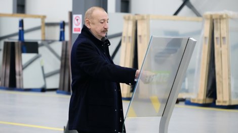 Prezident Sumqayıt Sənaye Parkında açılışlar etdi- YENİLƏNİB