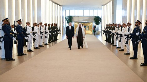 Prezidentin sosial media səhifələrində BƏƏ-yə işgüzar səfərindən video paylaşıldı