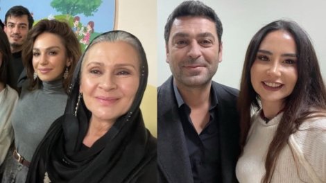 Leyla &ldquo;Uzak Şehir&rdquo;in çəkiliş meydançasında - Fotolar