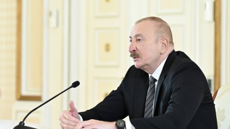 &ldquo;İlk dəfədir ki, bu tədbirdə sülhü əldə etmiş dövlət başçısı kimi iştirak edirəm&rdquo;