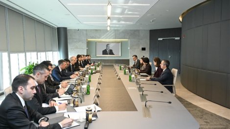 Beynəlxalq Valyuta Fondunun Azərbaycan üzrə missiya rəhbəri ilə görüş keçirildi - FOTO