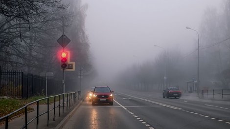 Külək əsir, duman var - Faktiki hava