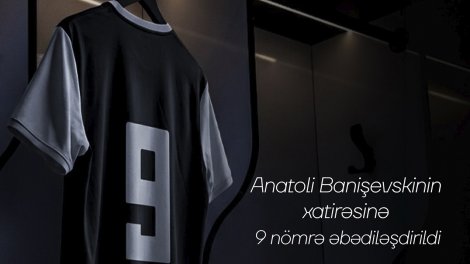 "Neftçi" onun nömrəsini əbədiləşdirdi