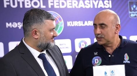 D lisenziyalı məşqçi kursları yekunlaşdı - FOTO