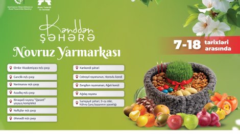 “Kənddən Şəhərə” Novruz yarmarkaları başlayır