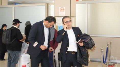 İranlı pilotlar Azərbaycan sərhədindən ölkələrinə yola salındı - FOTOLAR