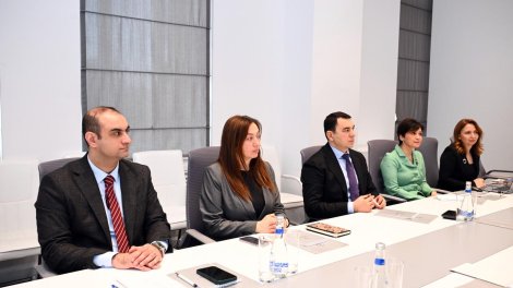 Mədəniyyət Nazirliyində Təsviri və dekorativ-tətbiqi sənət əsərləri üzrə Ekspert komissiyasının üzvləri ilə görüş olub