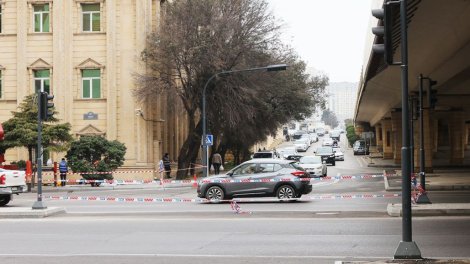 Paytaxtın bu prospektində hərəkət sxemi dəyişir - yeni çıxış yaradılır