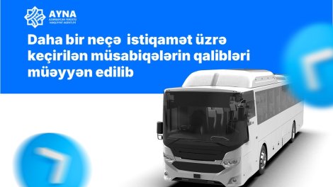 Daha bir neçə istiqamət üzrə keçirilən müsabiqələrin qalibləri müəyyən edilib