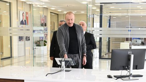 Prezident "Abşeron" Batareya Enerji Saxlanc Mərkəzinin açılışında iştirak etdi - FOTO