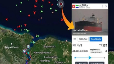 KİV: Türkiyənin neft tankeri dronla vurulub