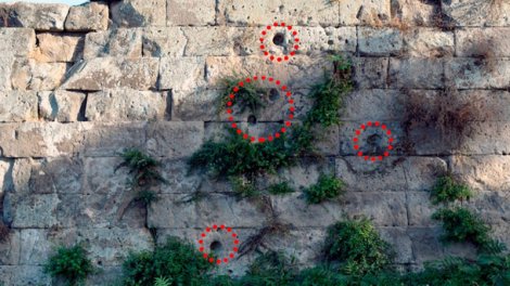 Pompeyin divarlarında yüksək texnologiyalı silah zərbələrinin izləri tapıldı