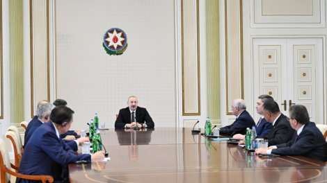 Prezident TDT dövlətlərinin hökumət başçılarını qəbul etdi
