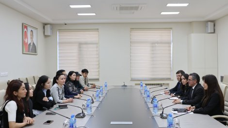 MEDİA-da Monqolustan nümayəndə heyəti ilə görüş keçirilib