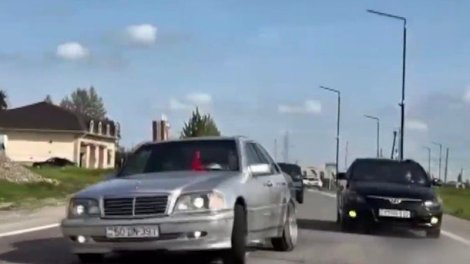 
Toy karvanında avtoxuliqanlıq edənlər həbs olundu- VİDEO