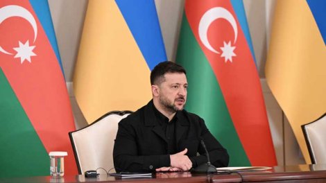 Zelenski ölkəsinə yardıma görə İlham Əliyevə təşəkkür etdi
