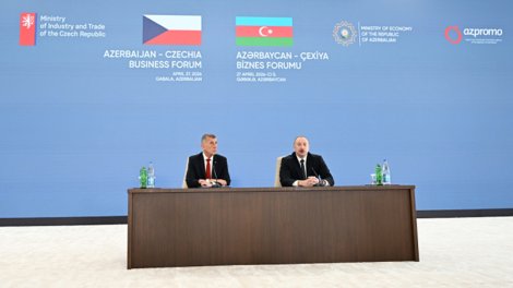 Qəbələdə Azərbaycan-Çexiya biznes-forumu keçirildi - YENİLƏNİB