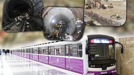 Bakıda bu ərazisində yeni metro stansiyası tikilir - VİDEO