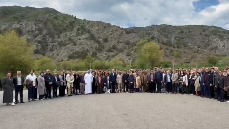 Hikmət Hacıyev xarici diplomatların Laçına səfərinin videosunu paylaşdı