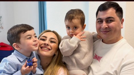 Həmin azərbaycanlı ailəyə azyaşlı uşaqları qaytarıldı - FOTO