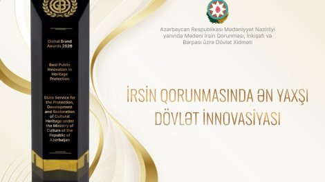Azərbaycan mədəni irs sahəsində qlobal innovasiya liderləri sırasında yer aldı