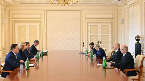 Prezident bp şirkətinin baş icraçı direktorunu qəbul etdi - FOTO