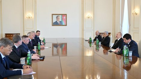 Prezident Belarus Milli Assambleyası Nümayəndələr Palatasının sədrini qəbul etdi - FOTO