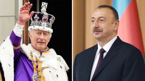 Britaniya Kralı İlham Əliyevə məktub göndərdi


