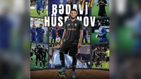"Qarabağ" Bədavi Hüseynovla müqavilə müddətini uzadıb