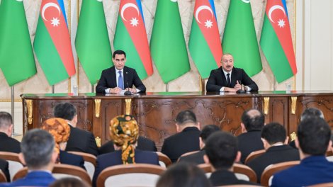 Prezidentlər mətbuata bəyanatlarla çıxış etdi- YENİLƏNİB