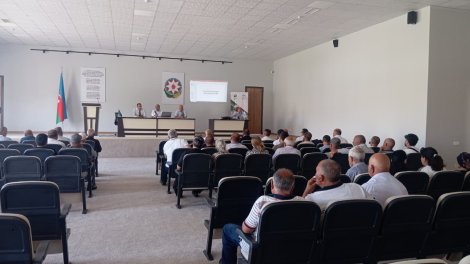 Cəbrayılın Horovlu kəndində sakinlər üçün növbəti aqrar təlimlərə başlanılıb