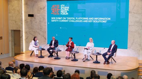 Şuşa Qlobal Media Forumunda paralel tədbir keçirilib