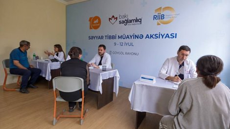"AzerGold"un təşkilatçılığı ilə Göygöl rayonunda səyyar tibbi müayinə aksiyası keçirildi - FOTO/VİDEO