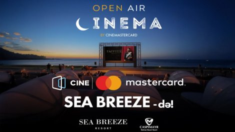 “CineMastercard” CaspiMayr Retreat Beach Resort, Sea Breeze-də Open Air Cinema açır