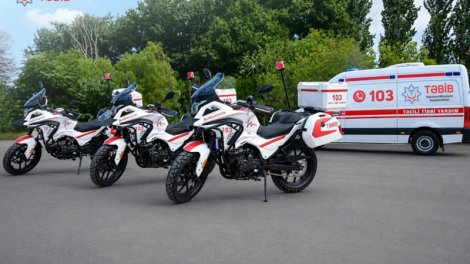 Təcili tibbi yardımda yeni mərhələ: Motosikletlə operativ müdaxilə