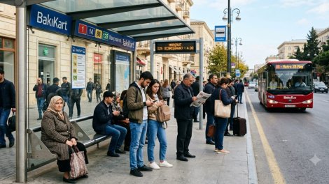 Bakı avtobuslarının &ldquo;bitməyən&rdquo; intervalları...