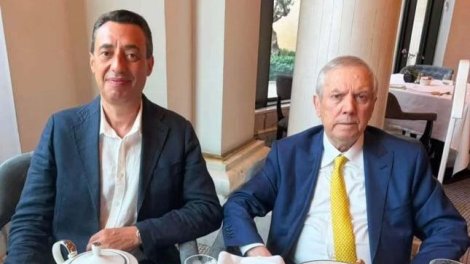 "Turan Tovuz"un prezidenti Bakıda Aziz Yıldırımla görüşüb