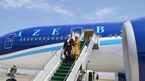 Prezident İlham Əliyev Naxçıvanda səfərdədir -FOTO