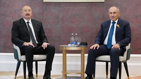 Bişkekdə İlham Əliyev ilə Nikol Paşinyan arasında görüş keçirilir - YENİLƏNİB